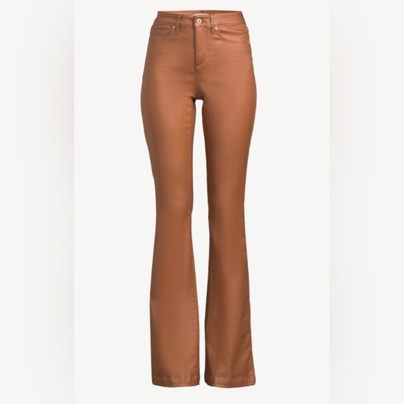 Sofia Jeans Melisa‎ Argan oil Flare High Rise Coated Pants Size 20 brand new - Picture 3 of 6